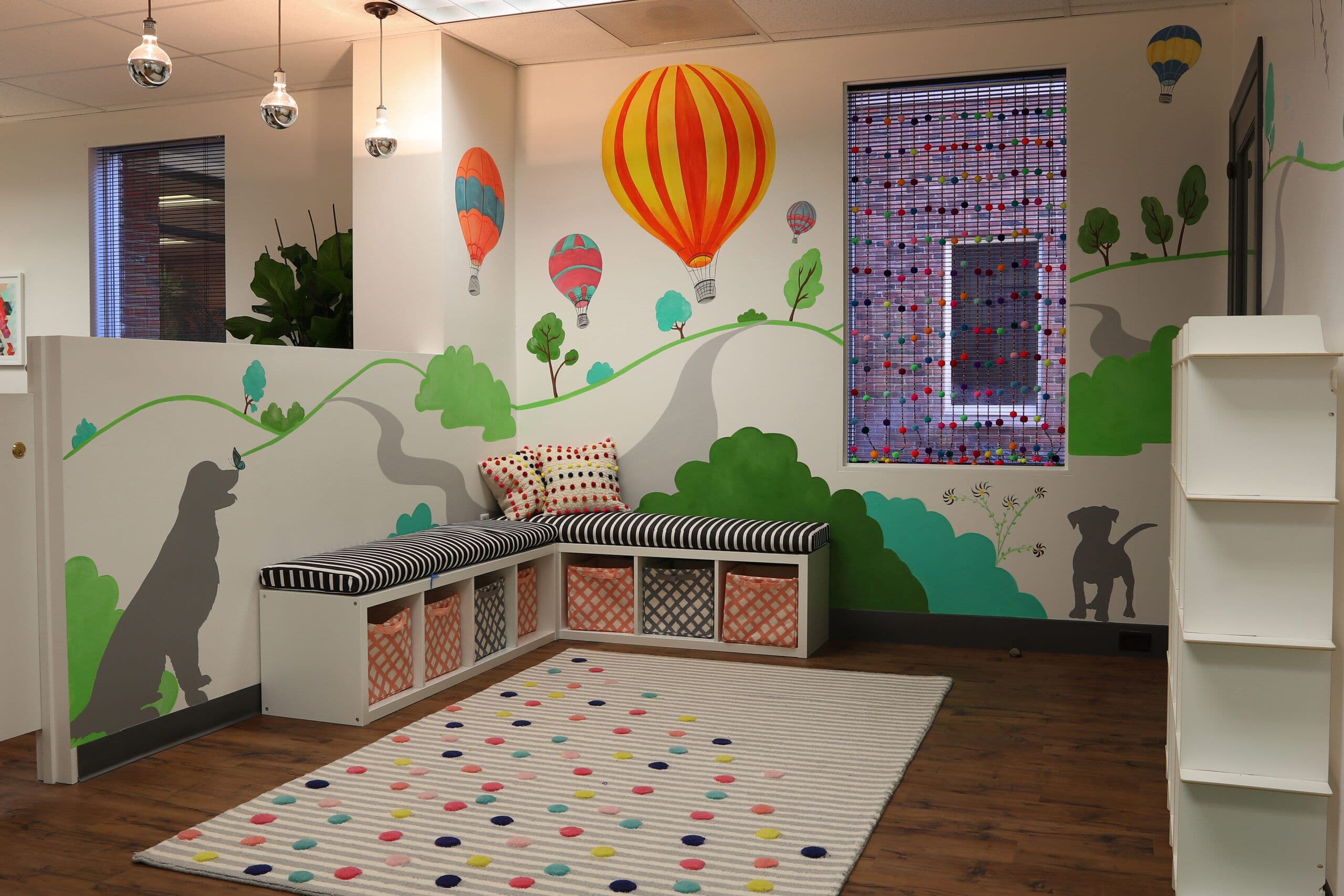 A playroom for children